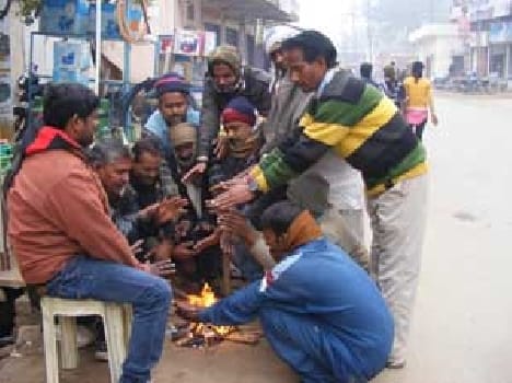 Kanpkanpia freezing, the five killed