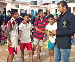 kabaddi star ajay thakur in solan.