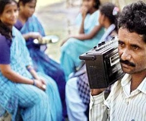 Can you identified the man in BJP radio ads?