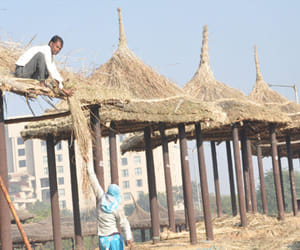Contribution of Nisar ahmad family in suraj kund festival