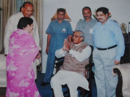 atal bihari vajpayee in mussoorie
