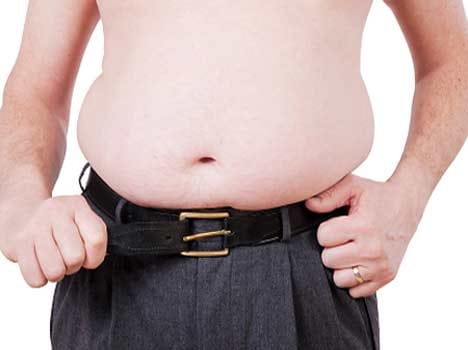 weight training help in losing belly fats