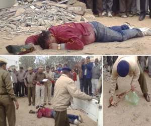 Kidnapped young man killing Retkr throat, bodies found in sewer