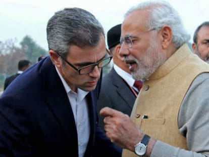Omar Abdullah back to srinagar, meets BJP chief Amit Shah, Arun Jaitley in Delhi