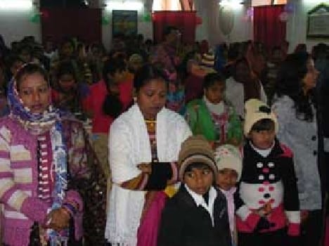 Christian community Immersed in the joys of Christmas