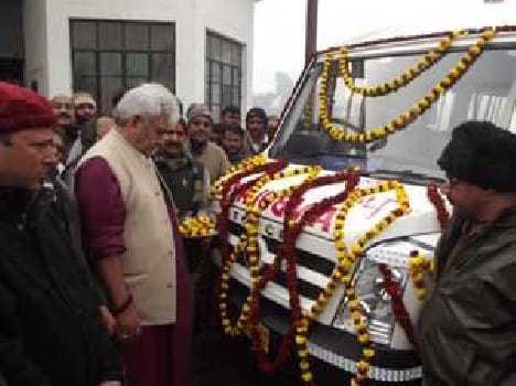 The ambulance service launched by Minister of State for Railways