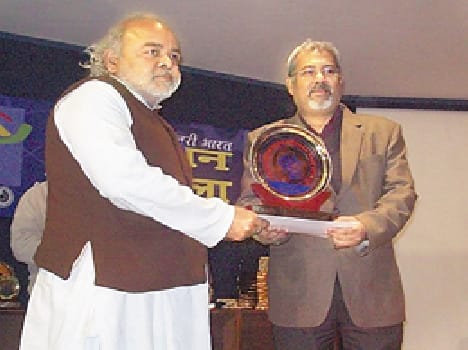 Brijesh graduated awarded in science fair