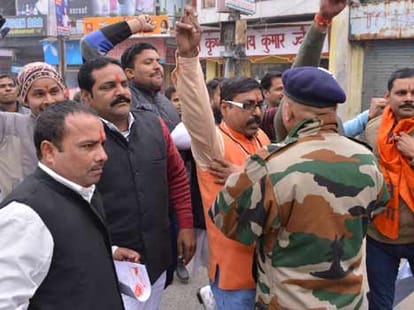 Azam khan in Muzaffarnagar