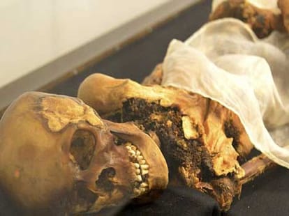 2500 year old russian  mummy becomes a mystery