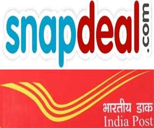 snapdeal and india post become partner