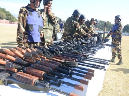 shortage of weapons in indian army.
