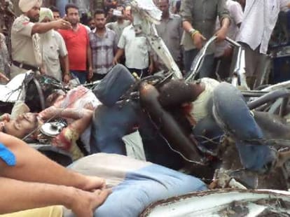 top accidents in punjab in 2014, year ender