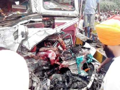 top accidents in punjab in 2014, year ender