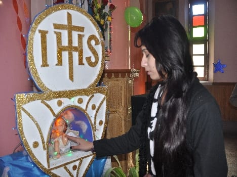 christmas celebration in mathura