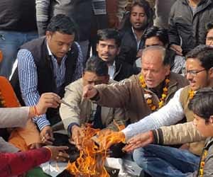 ghar vapsi hawan on atal bihari birthday.