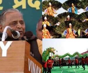 BJP slams SP on Safai Mahotsav.