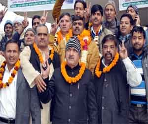 Corporation Executive election drama, won Bsp