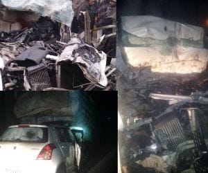 creepy road accident near moga