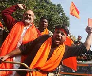 the matter of installing godse statue