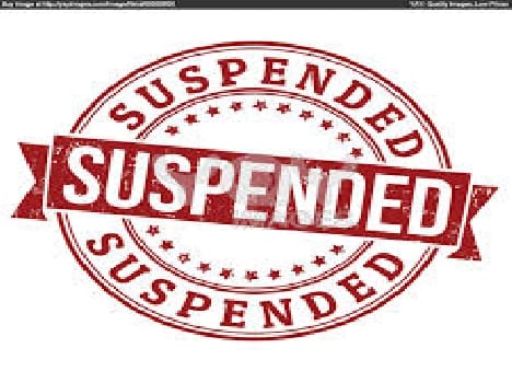 Palika worker suspended on money londring