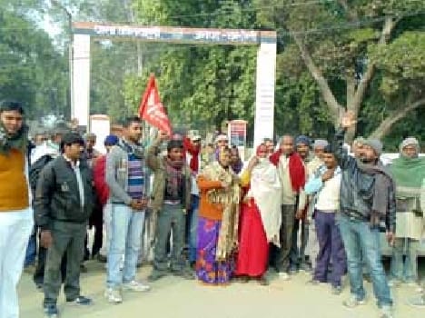There on Atyachar Dalit protests