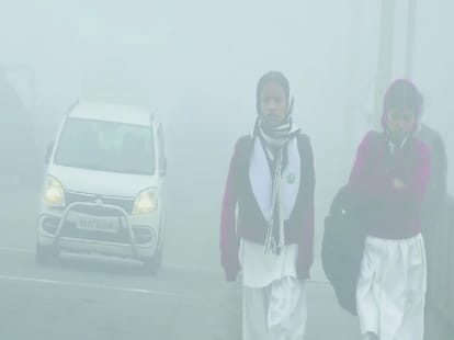 Cold wave in Awadh.