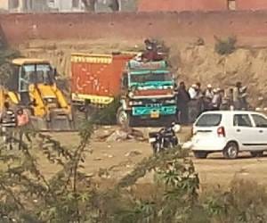 40 ton Quraan Buried Graveyard, bjp complaint police