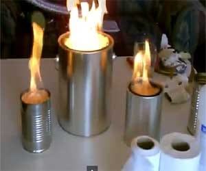home made room heater