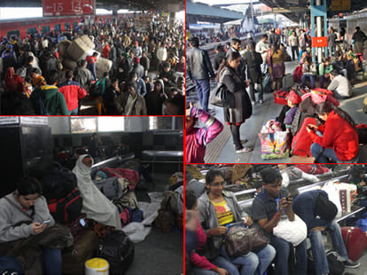 Britisher abuses at New Delhi Railway Station