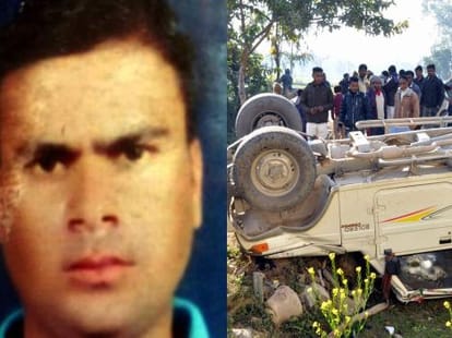 mother and son died in road accident.