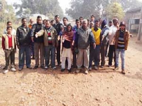 The rural road repair furious