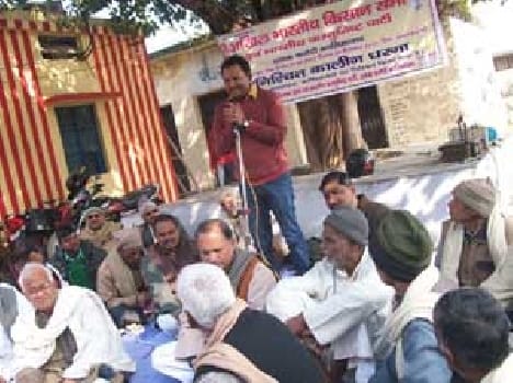 farmers during strikes