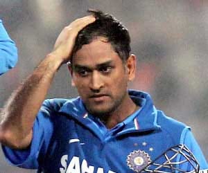 MS dhoni resigns from test cricket.