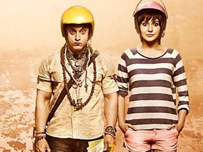 team india watch Anushka's movie PK.