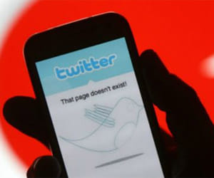 Twitter suspended UP BJP account.