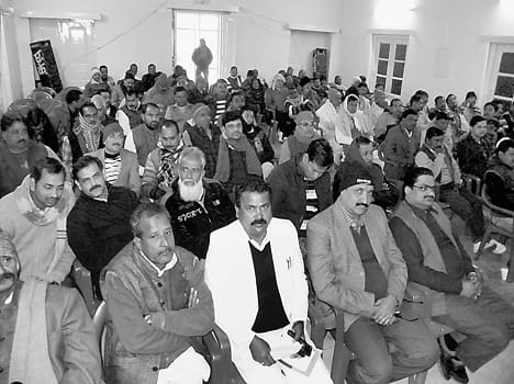 The conference will Blakwar panchayat meetings