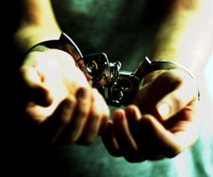 Arrested with pistol and cartridges