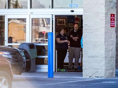 Mother shot dead by two year old son