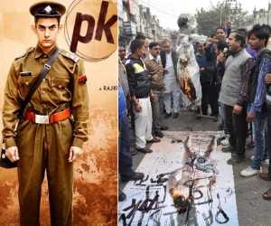 'PK' to see the commotion before drinking.
