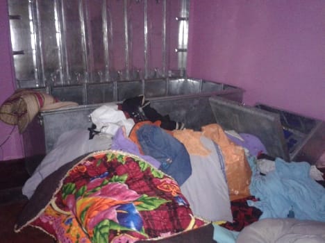 Family robbed of millions of tying