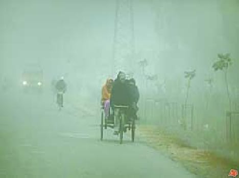 increase cold due to clouds and air