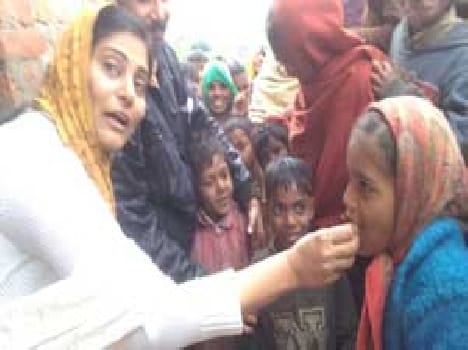 Distributed blankets in a thousand needy