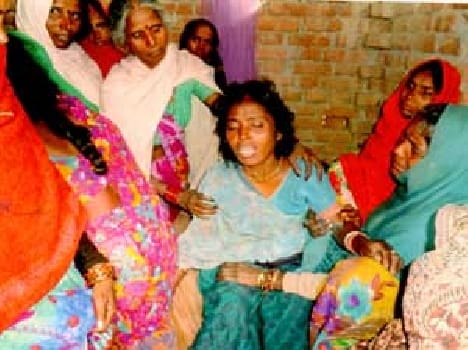 Two sisters and a brother of the charred to death