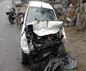 three road accident in fog, four killed