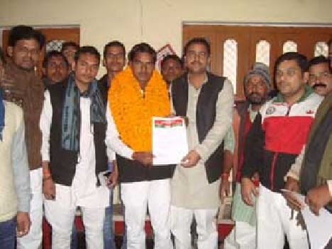 Satyendra Gupta became the district secretary