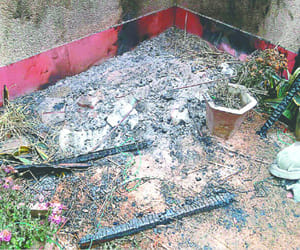 in the Rohini  church fire, the pastor said its conspiracy.