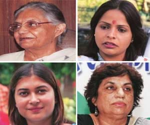 Women leader are not happy in delhi congress.