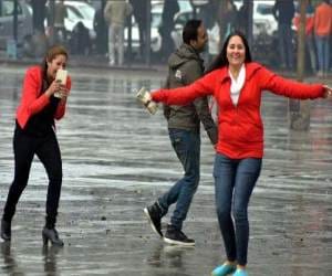 NCR's bad weather, the rain started.