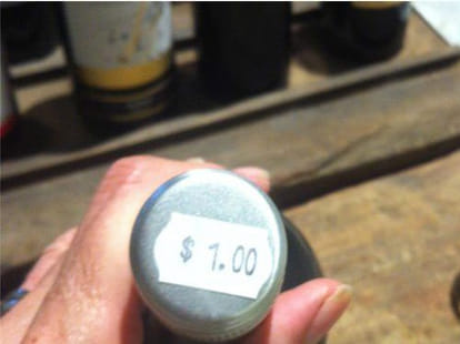 where people is getting wine is cheaper than water?