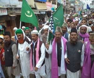 muslims celebreted Baravfat. 